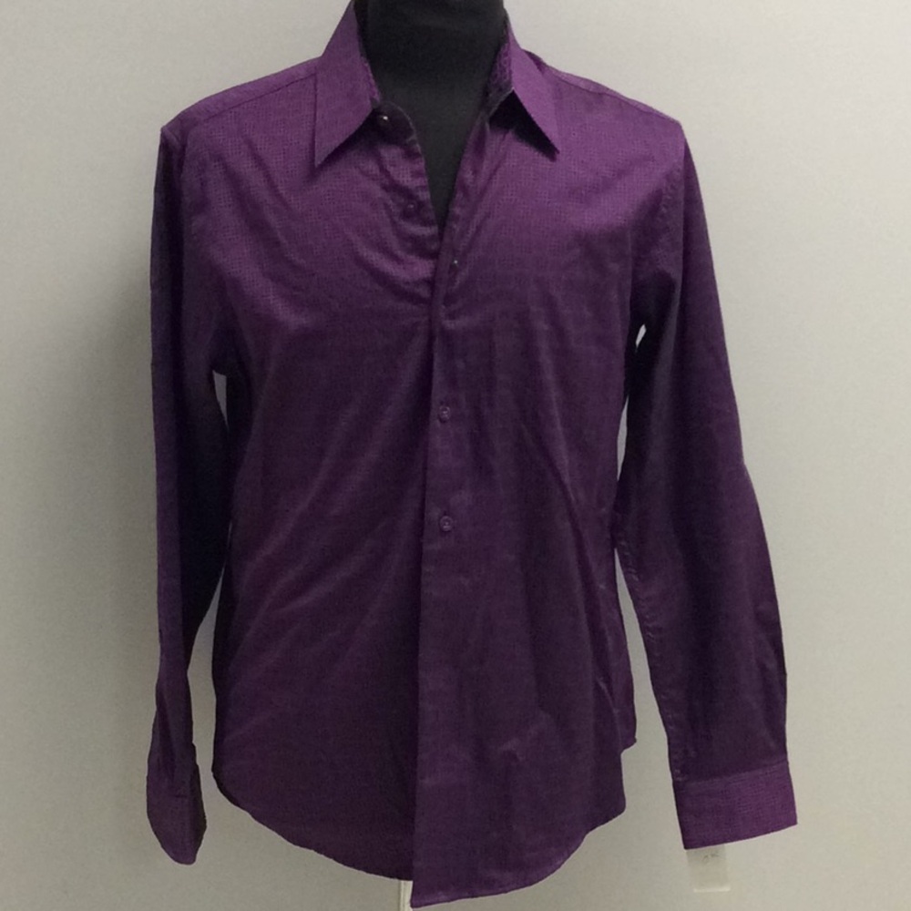 Robert Graham Purple LS Button Down